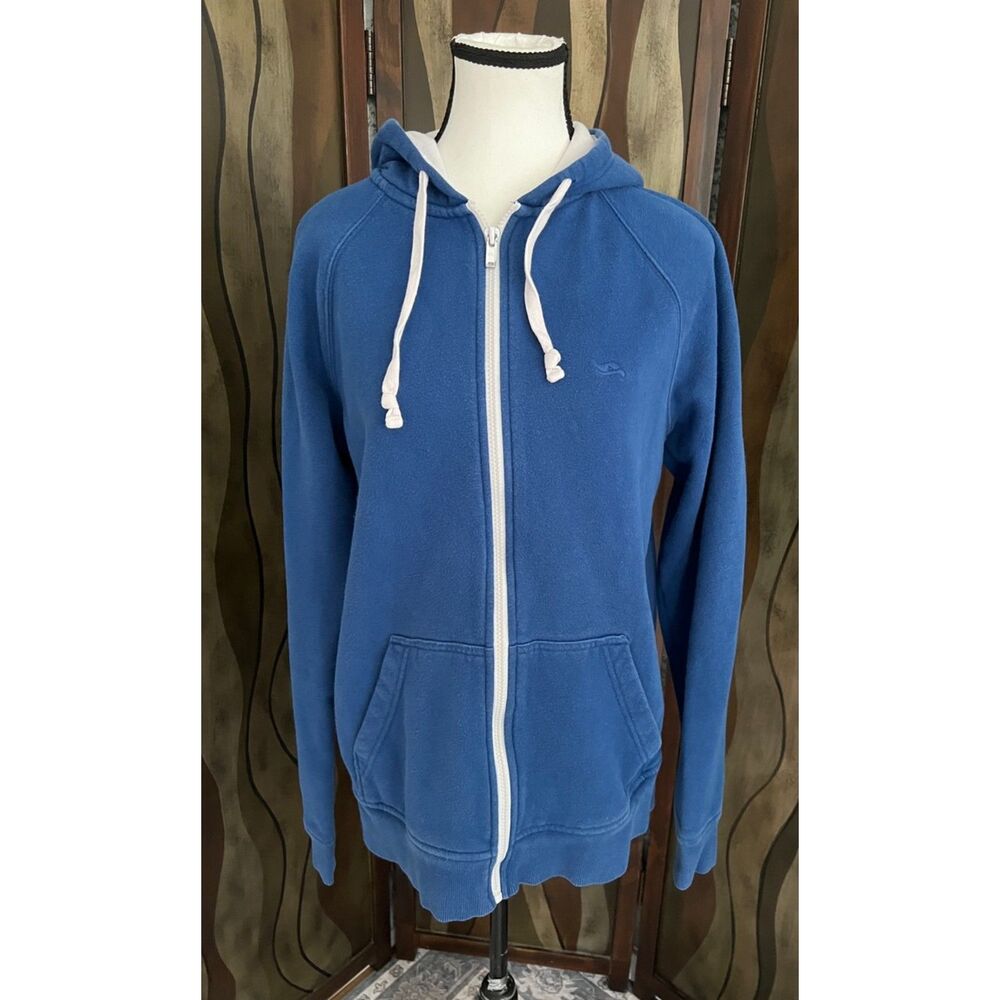 Tony Hawk blue and white full zip hoodie. Size M.